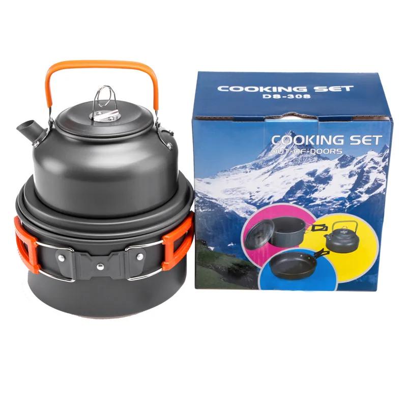 Camping Cooking Kettle - Outdoor Pot Pan Ketel Camping Kookgerei