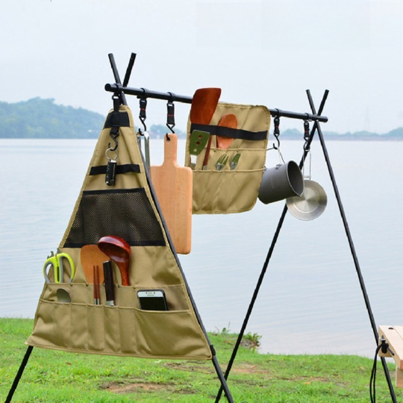 Camping Cooking Utensil Holder - Camping Keuken Opbergorganizer Hangende Keukenhulpzak Buiten