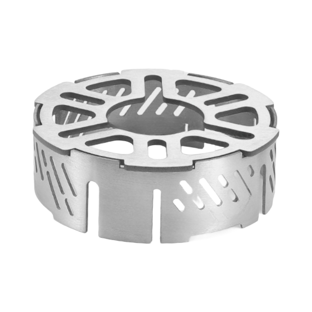 Camping Cooking Ring - RVS-windschermring voor campingkachels, ontworpen voor duurzaamheid,
