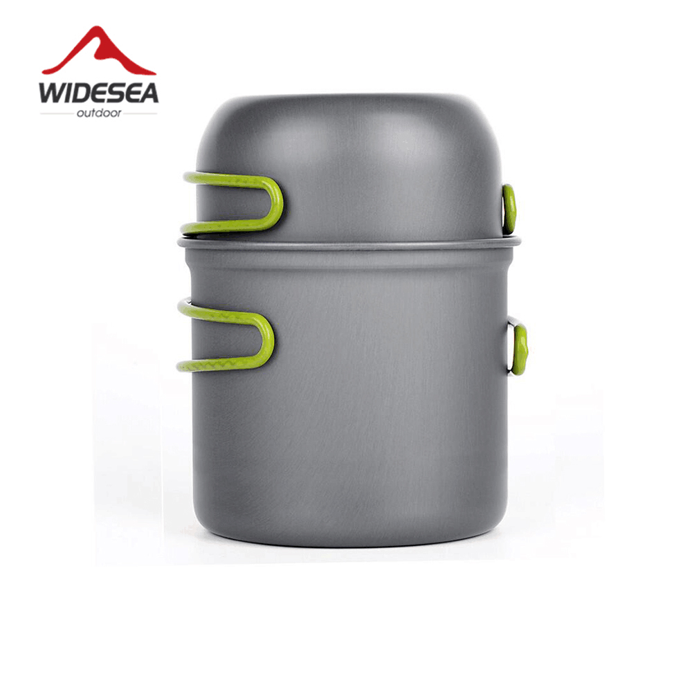 Camping Cooking All In One - Widesea Ultralight Camping Kookgerei Buitenservies Pannenset