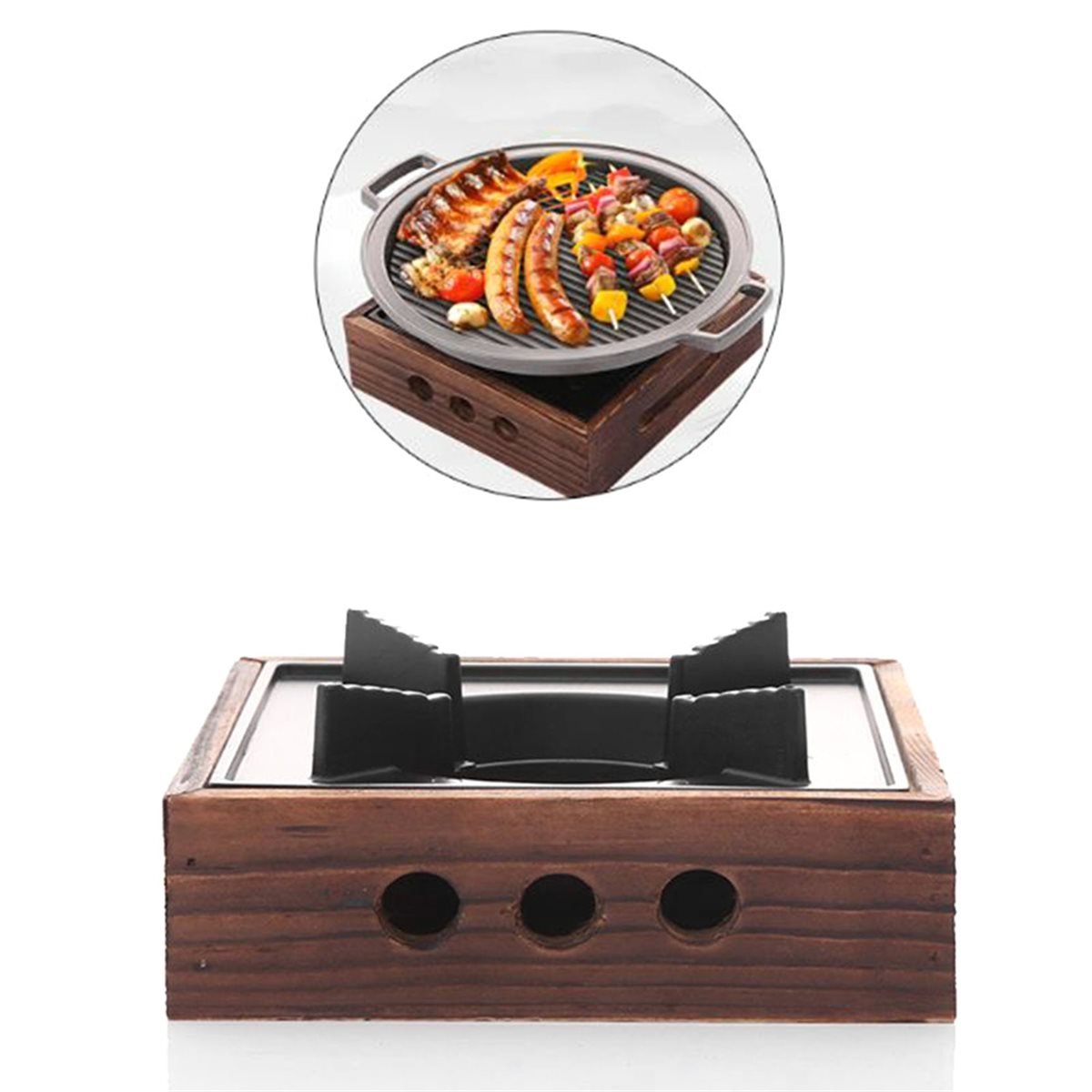 Japanese Camping Cooking - Multifunctionele kookpot in Japanse stijl, hangkachel,