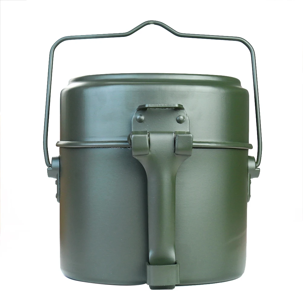 Camping Cooking Lightweight - Draagbare lunchboxset van legering, lichtgewicht, duurzaam,