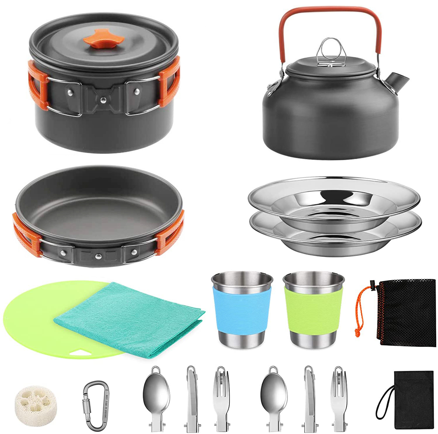 Outdoor Camping kookset met wa - Camping Cooking Lightweight recensie en prijs