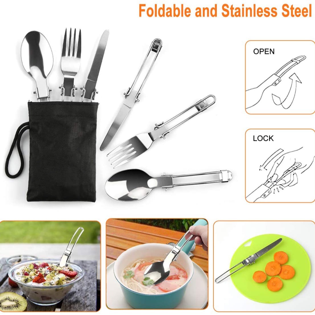 Outdoor Camping kookset met wa - Camping Cooking Lightweight recensie en prijs