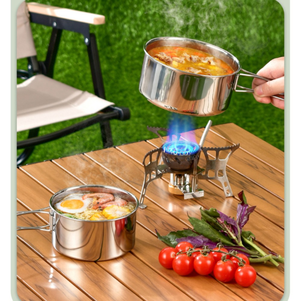 12 STKS Adventure Camp Cook Se - Camping Cooking Pot Set recensie en prijs
