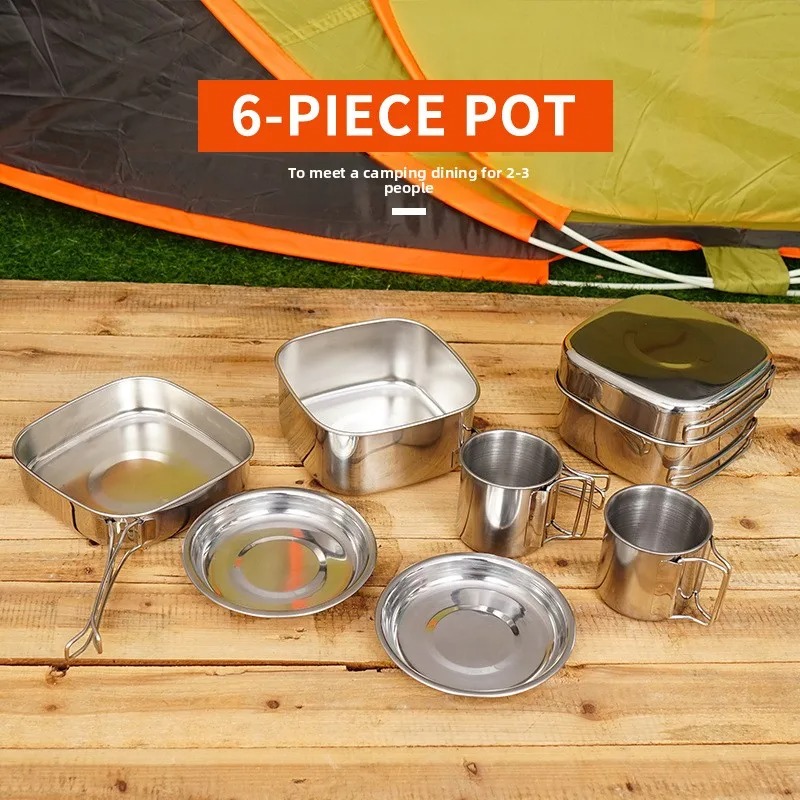 6-delige set kookgerei van roe - Japanese Camping Cooking recensie en prijs