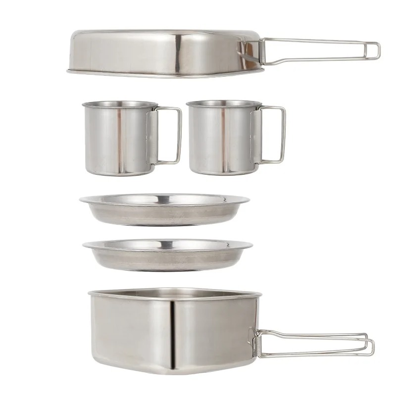 6-delige set kookgerei van roe - Japanese Camping Cooking recensie en prijs