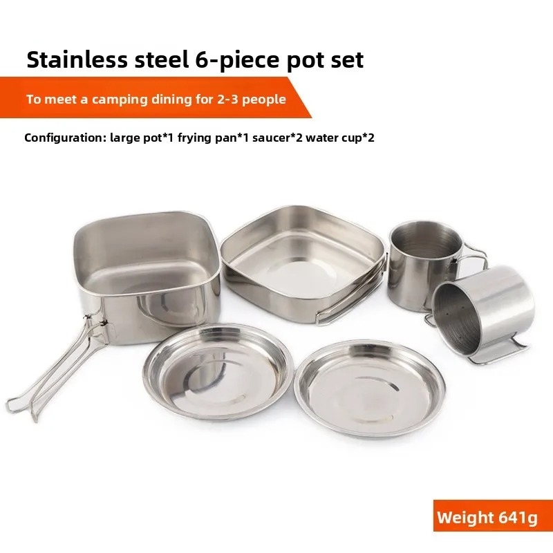 6-delige set kookgerei van roe - Japanese Camping Cooking recensie en prijs
