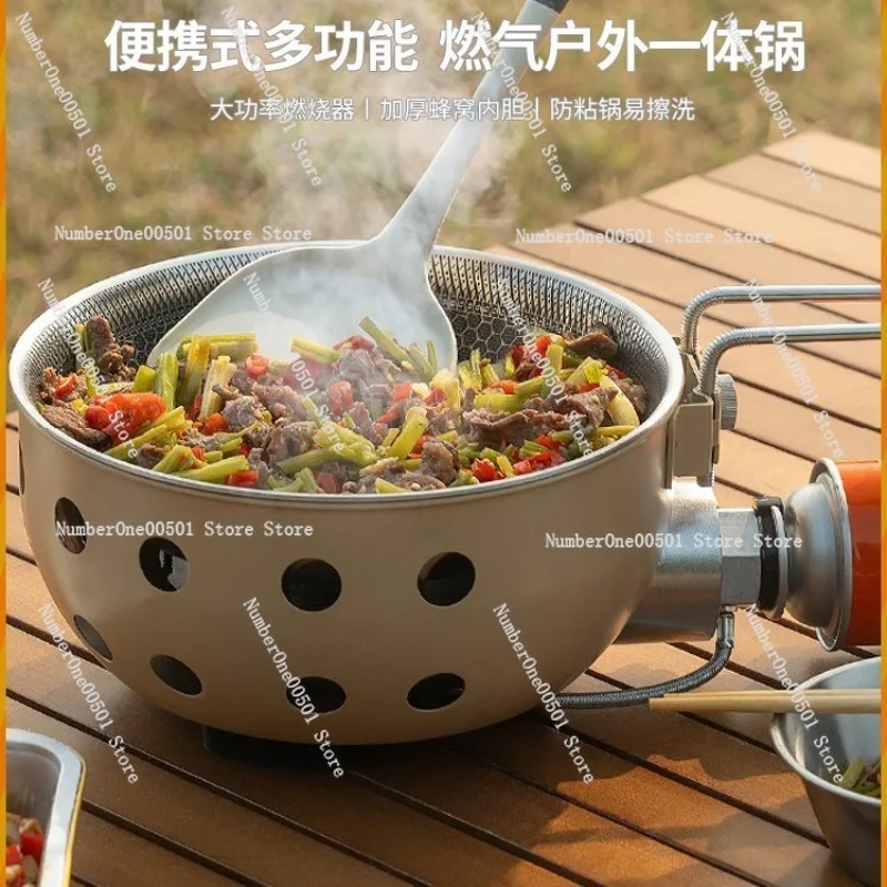 Draagbare buitenkookpot, alles - Camping Cooking All In One recensie en prijs