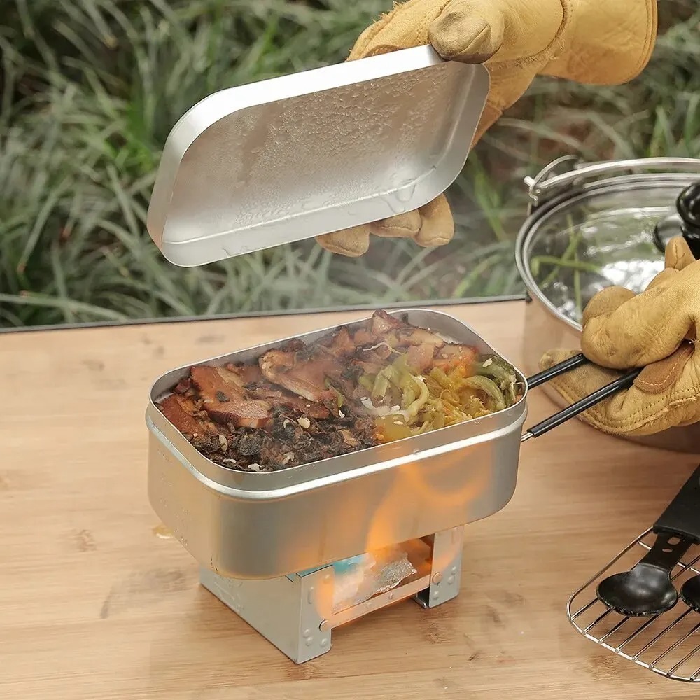 Ultralicht serviesgoed Kampeer - Camping Cooking Pot Set recensie en prijs