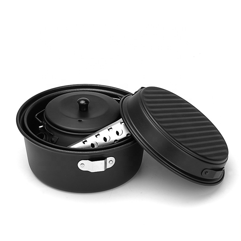Outdoor aluminium camping kook - Camping Cooking Mess Kit recensie en prijs