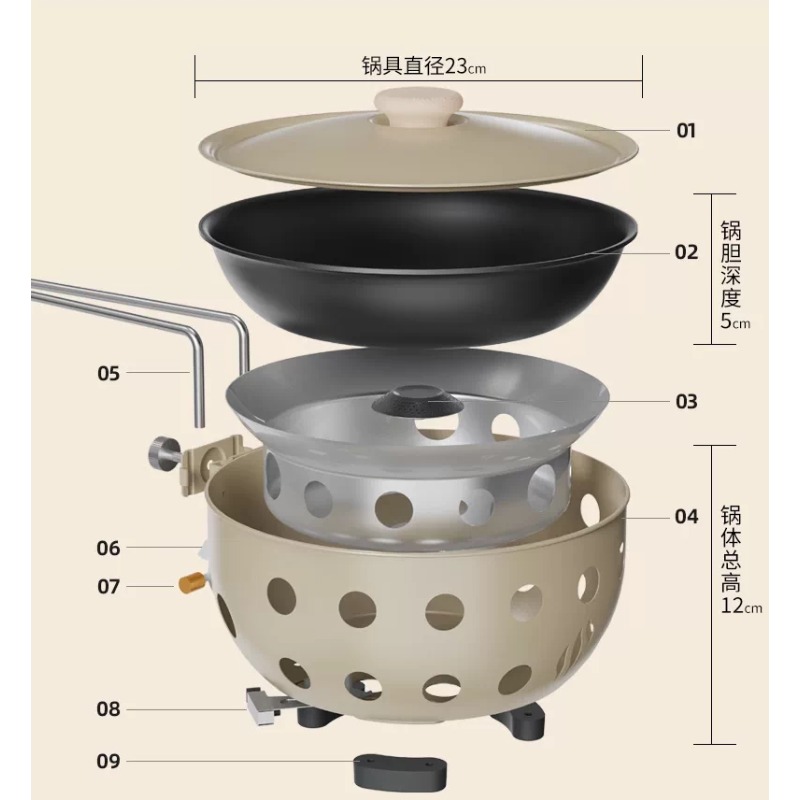 Draagbare cassettekooktoestel  - Camping Cooking All In One recensie en prijs