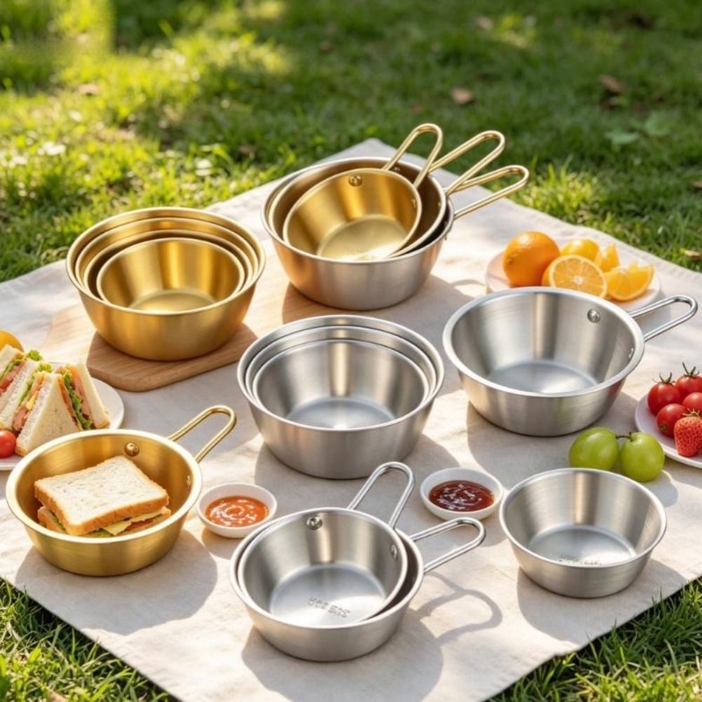 Roestvrijstalen kook- en mengk - Camping Cooking Materials recensie en prijs