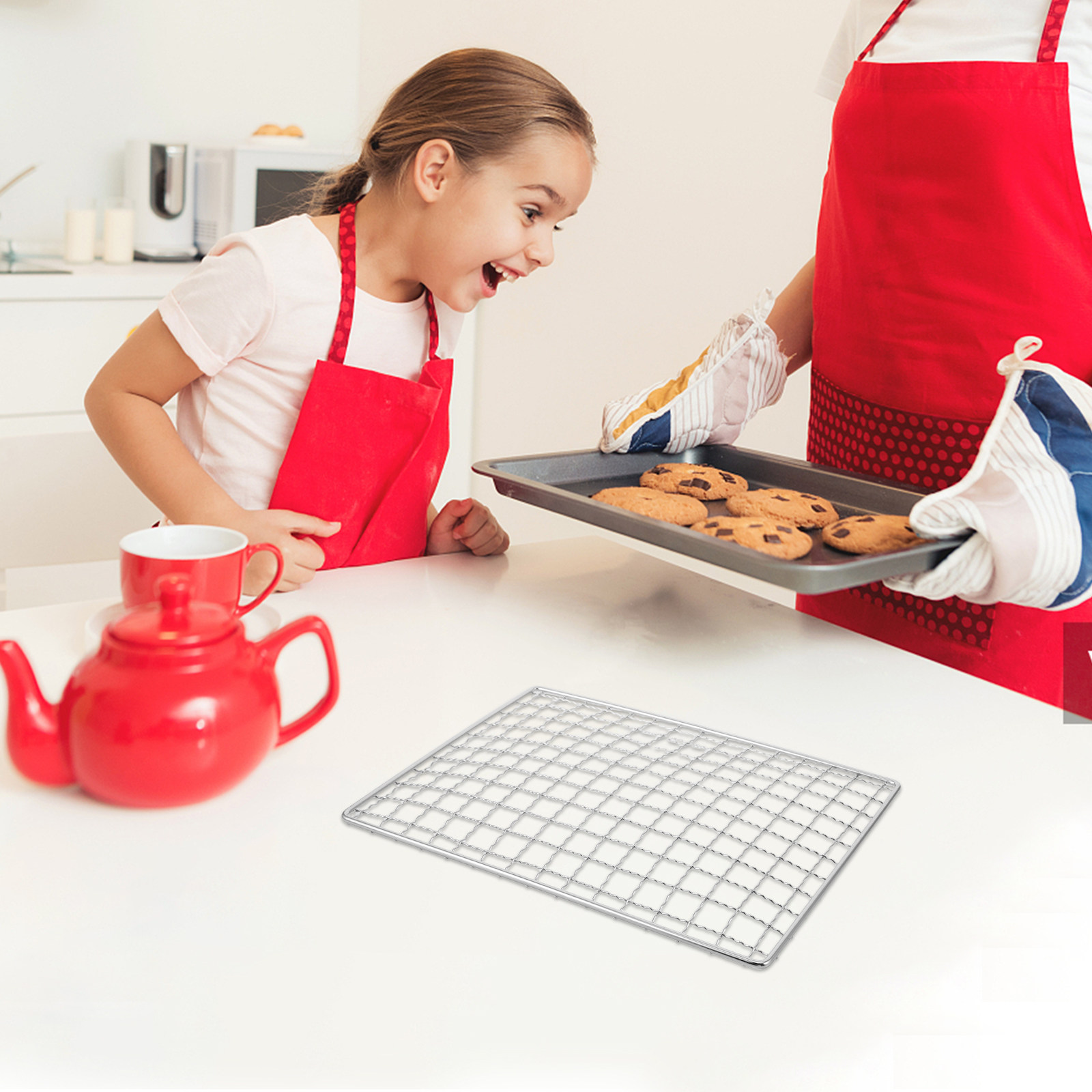 Roestvrijstalen grillmat, anti - Camping Cooking Area recensie en prijs