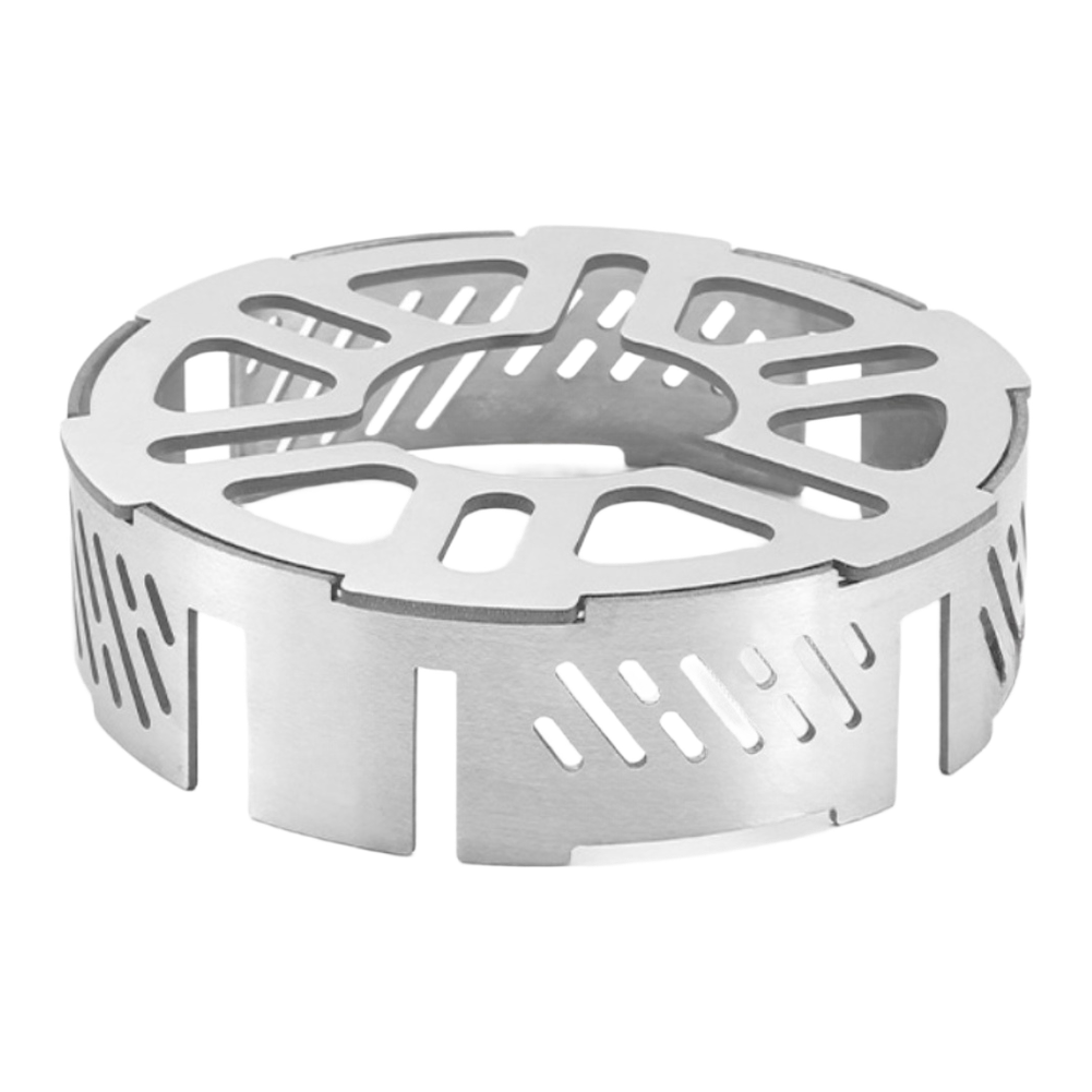 RVS-windschermring voor campin - Camping Cooking Ring recensie en prijs