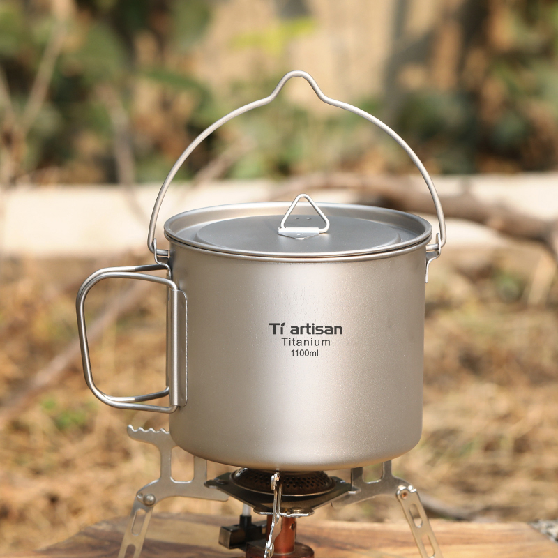 Tiartisan Titanium 1.1L Campin - Camping Cooking Pot Set recensie en prijs