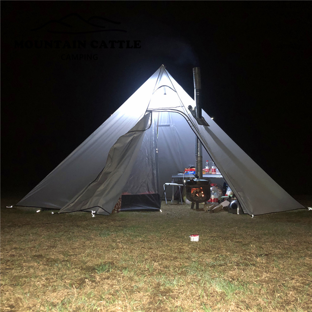 2-3 Persoons Winter Piramide T - Camping Cooking Tent recensie en prijs