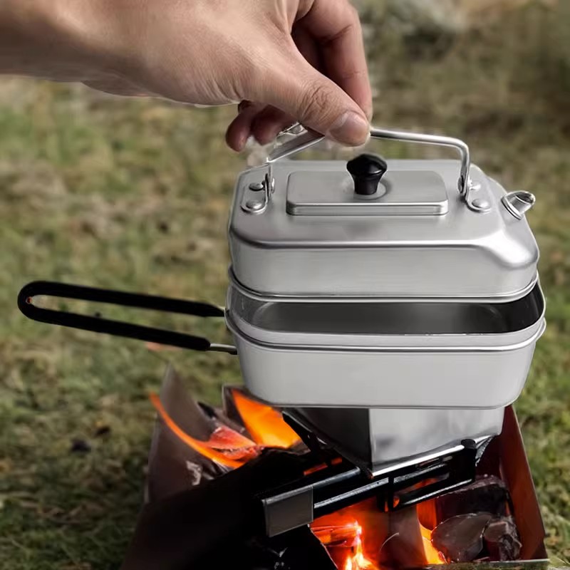 Ultralichte Draagbare Picknick - Camping Cooking Kettle recensie en prijs