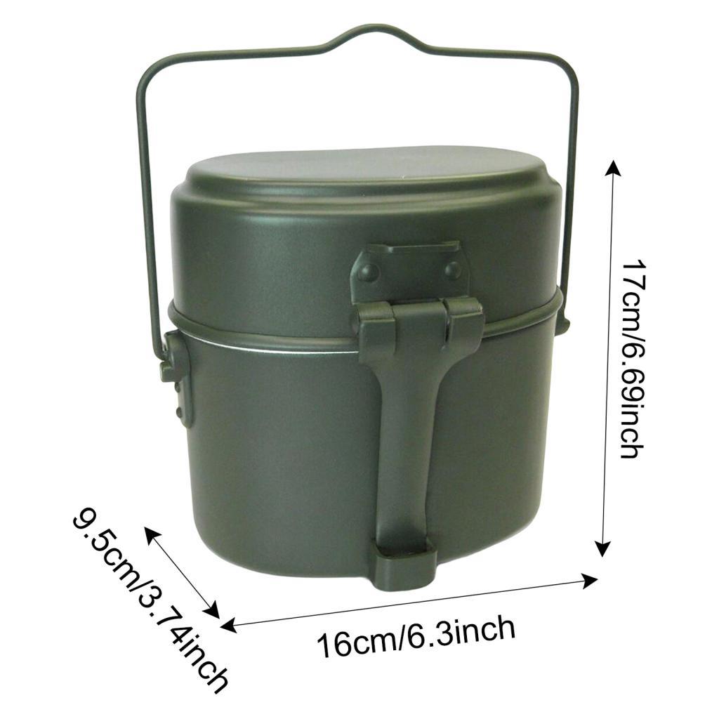 Outdoor aluminium lunchbox, ko - Camping Cooking Kit Box recensie en prijs