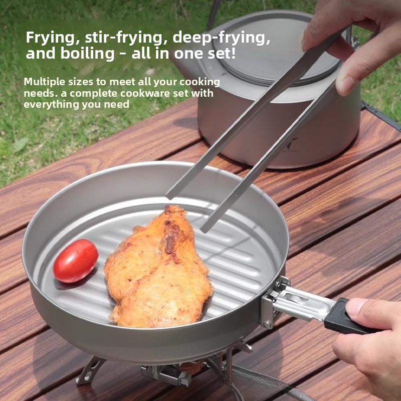 Lichtgewicht pottenset van puu - Camping Cooking Pot Set recensie en prijs