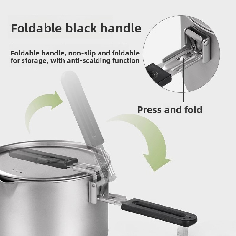 Lichtgewicht pottenset van puu - Camping Cooking Pot Set recensie en prijs