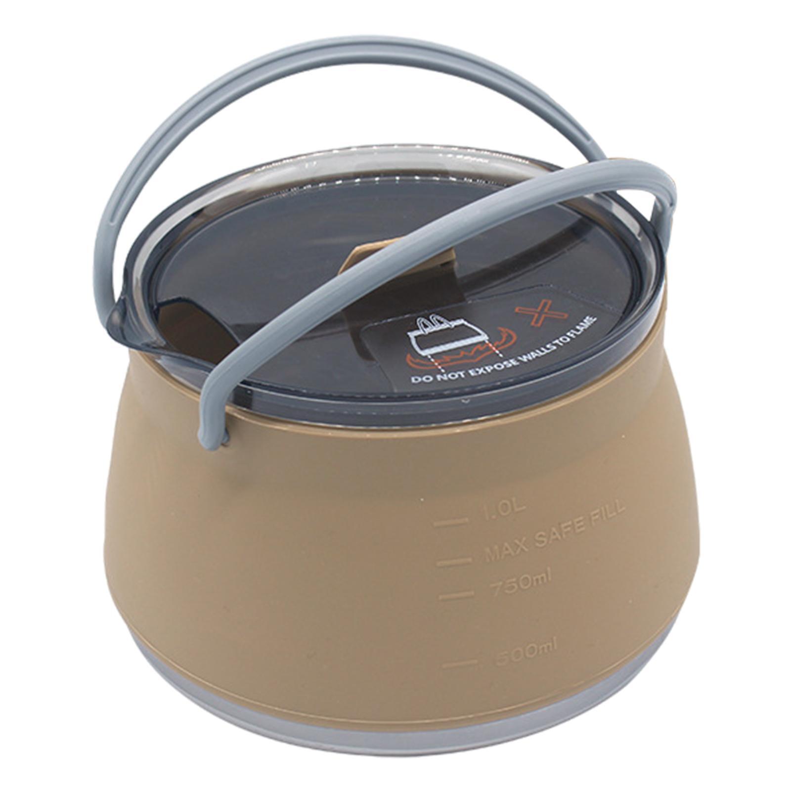 Inklapbare Camping Siliconen K - Camping Cooking Kettle recensie en prijs