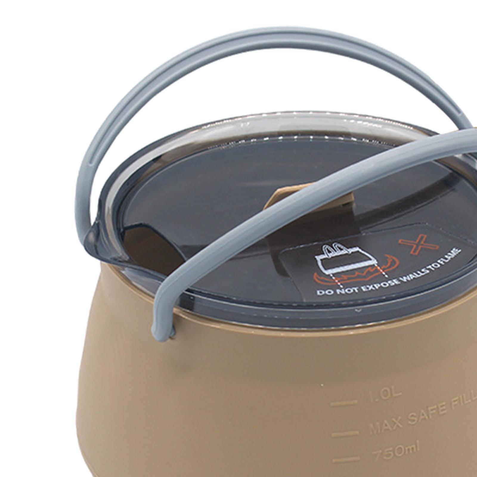 Inklapbare Camping Siliconen K - Camping Cooking Kettle recensie en prijs