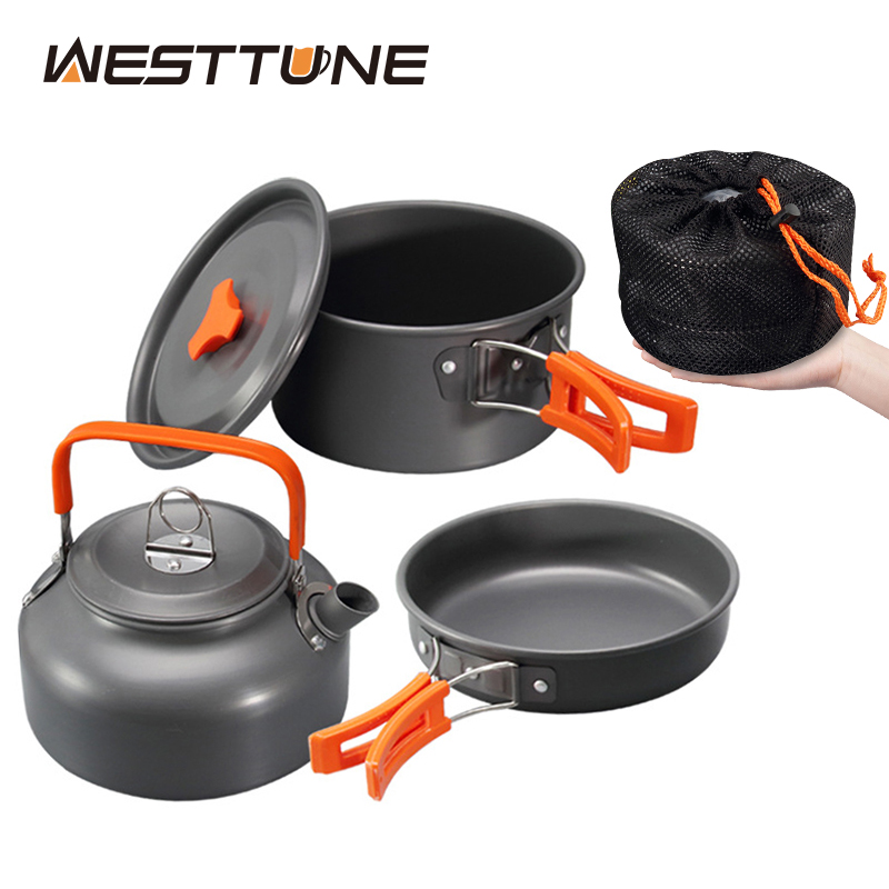 WESTTUNE Camping Kookgerei Kit - Camping Cooking Pot Set recensie en prijs