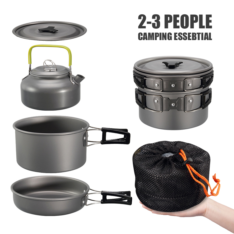 WESTTUNE Camping Kookgerei Kit - Camping Cooking Pot Set recensie en prijs