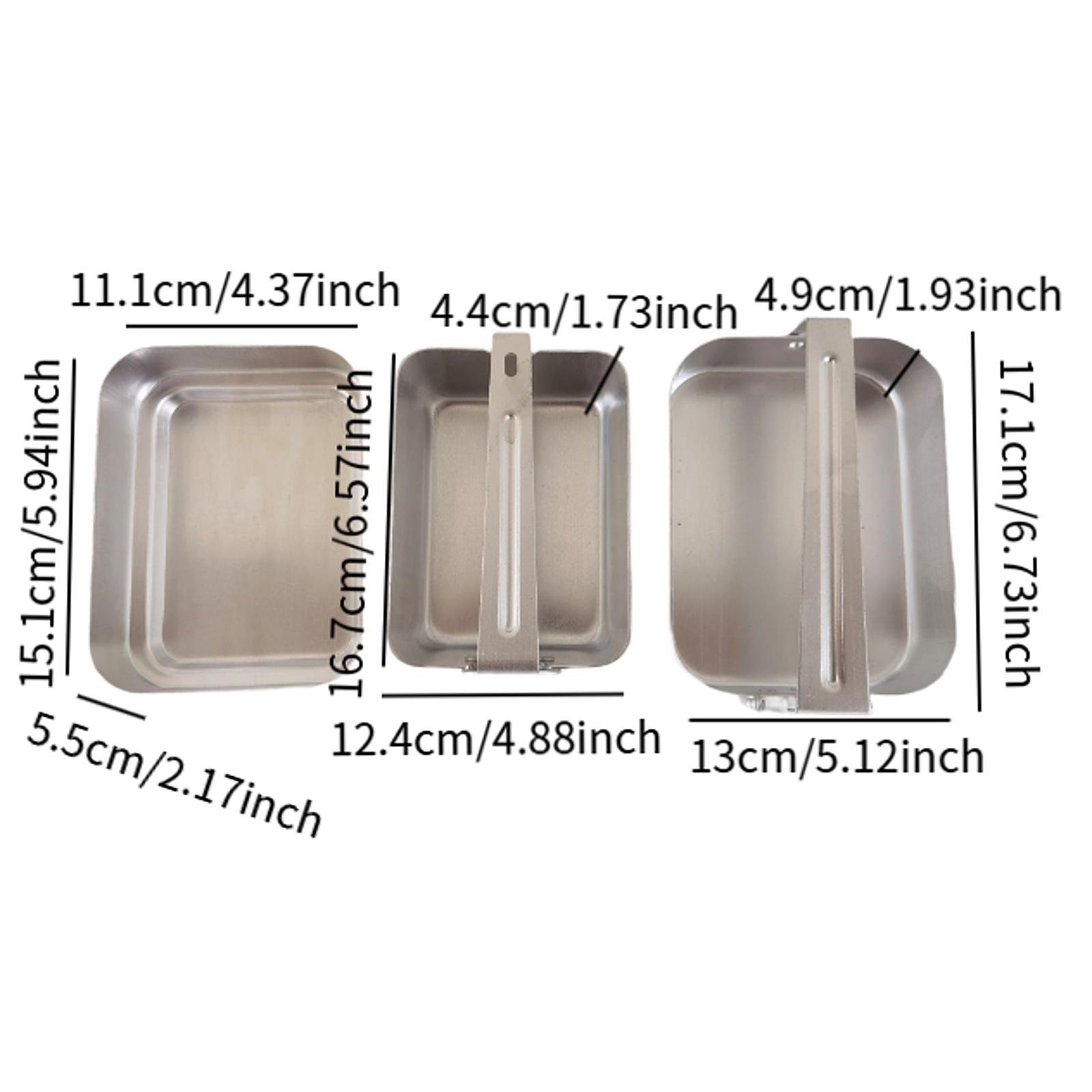Camping Mess Tin Campingkookge - Camping Cooking Kit Box recensie en prijs