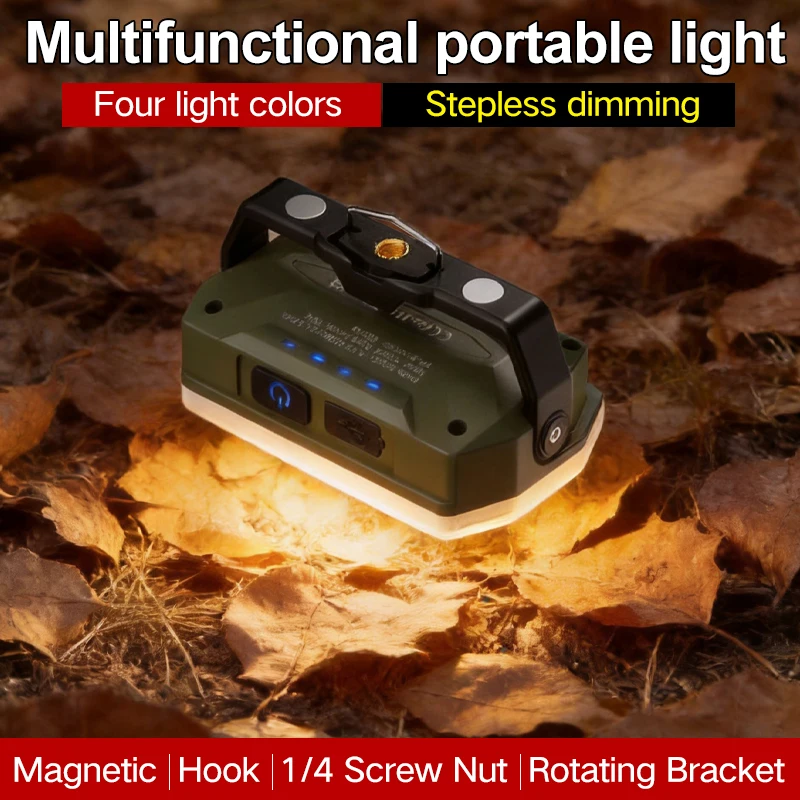 ESLNF draagbare LED-campinglan - Camping Cooking Tent recensie en prijs