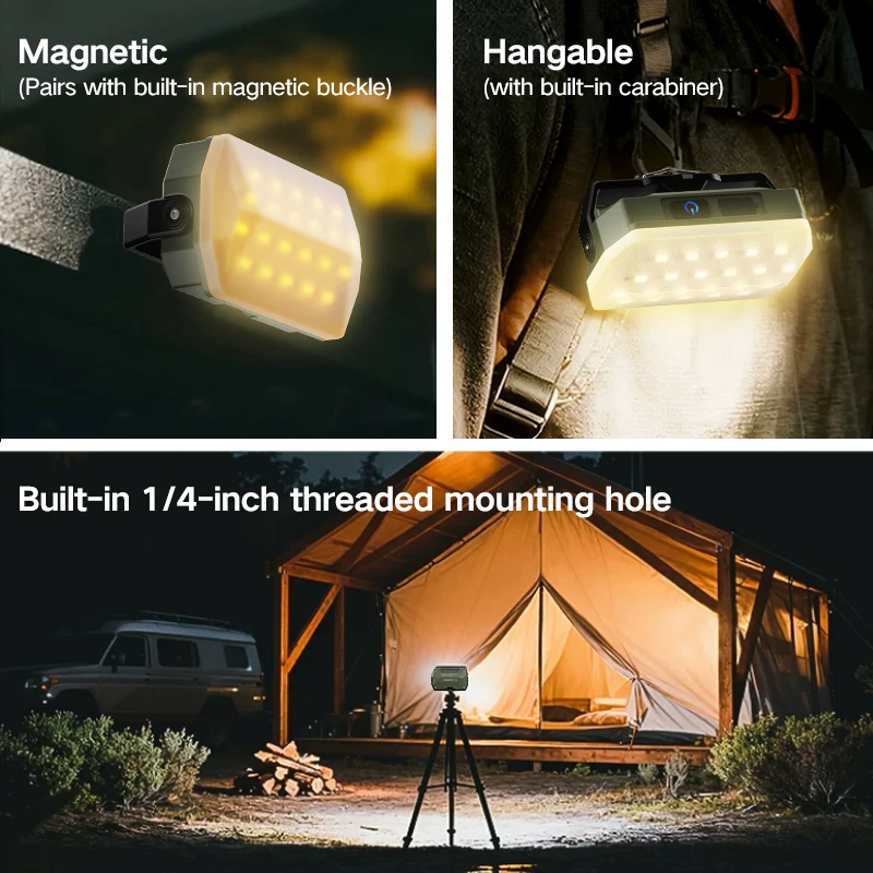 ESLNF draagbare LED-campinglan - Camping Cooking Tent recensie en prijs