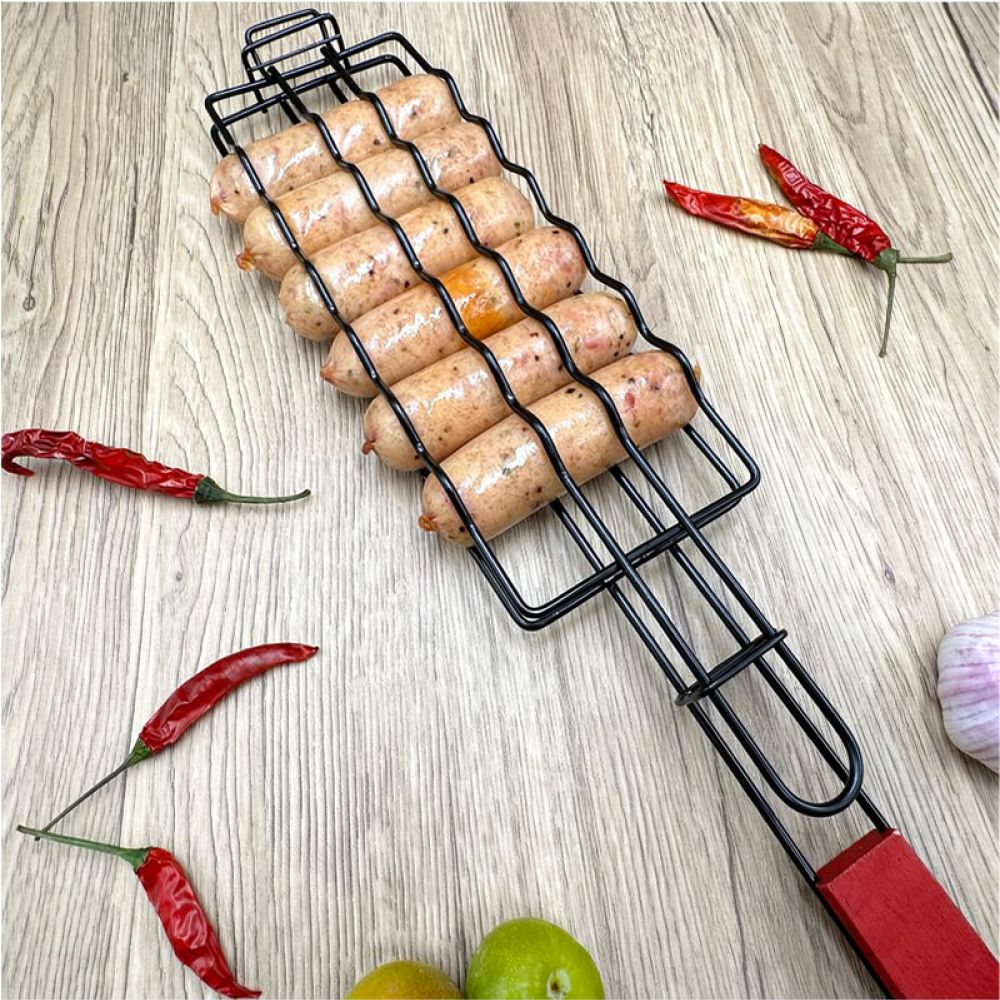 Draagbare BBQ Grill Mesh Houde - Camping Cooking Materials recensie en prijs
