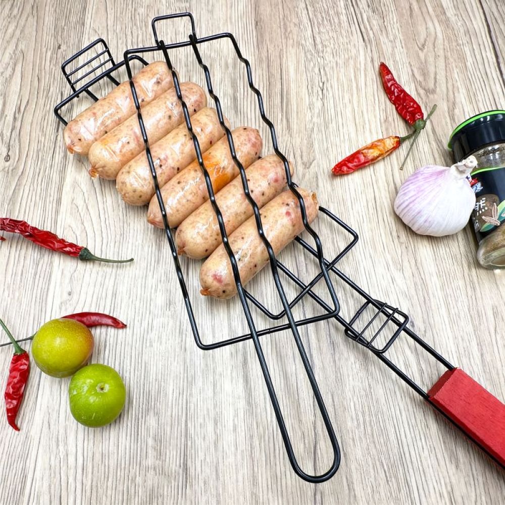 Draagbare BBQ Grill Mesh Houde - Camping Cooking Materials recensie en prijs