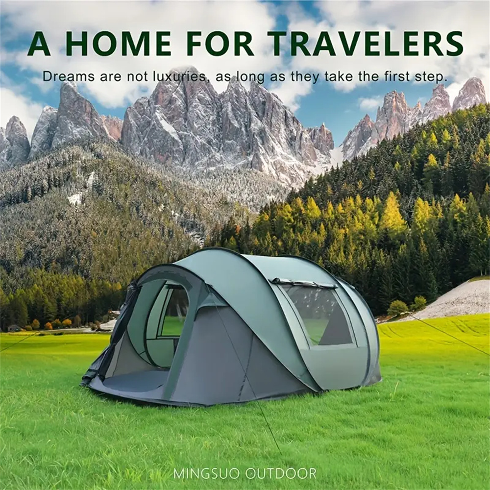 5-8 Persoons Snel Opzetbare Ha - Camping Cooking Tent recensie en prijs
