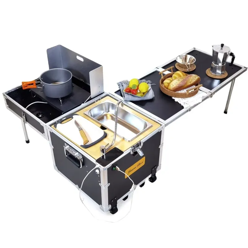 Opvouwbare buiten camping kook - Camping Cooking All In One recensie en prijs