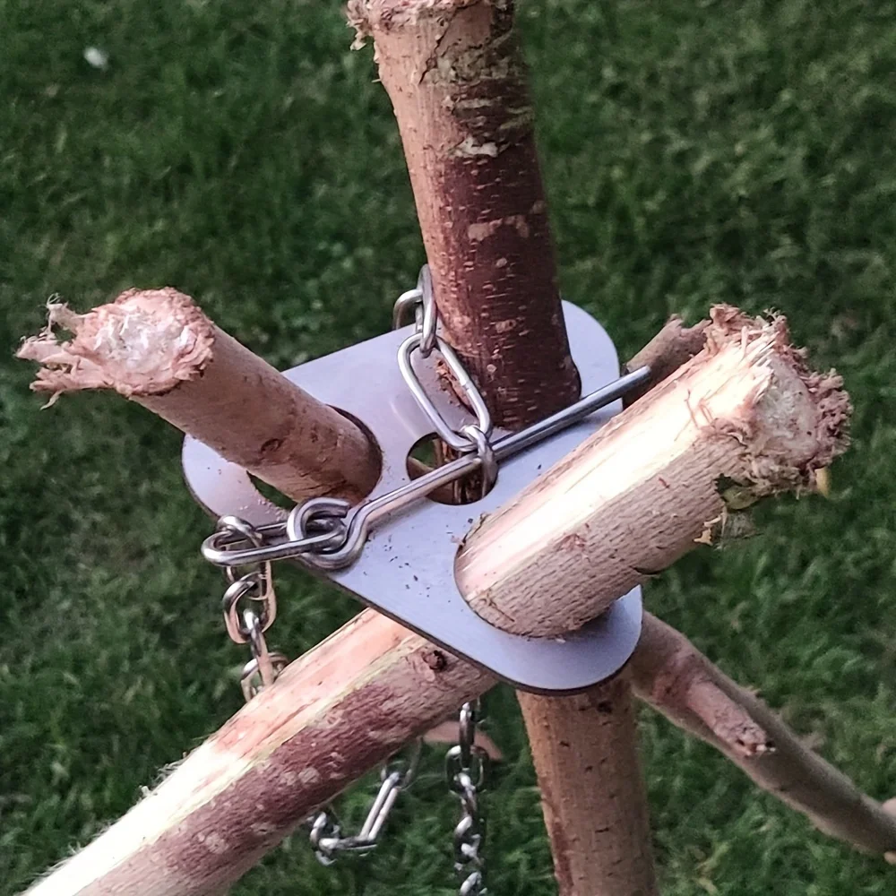 Roestvrijstalen campingstatief - Camping Cooking Pot Set recensie en prijs