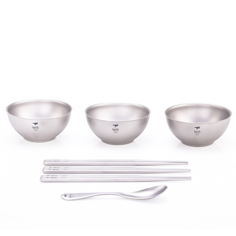 Keith kookset, titanium kom ee - Camping Cooking Kit Box recensie en prijs