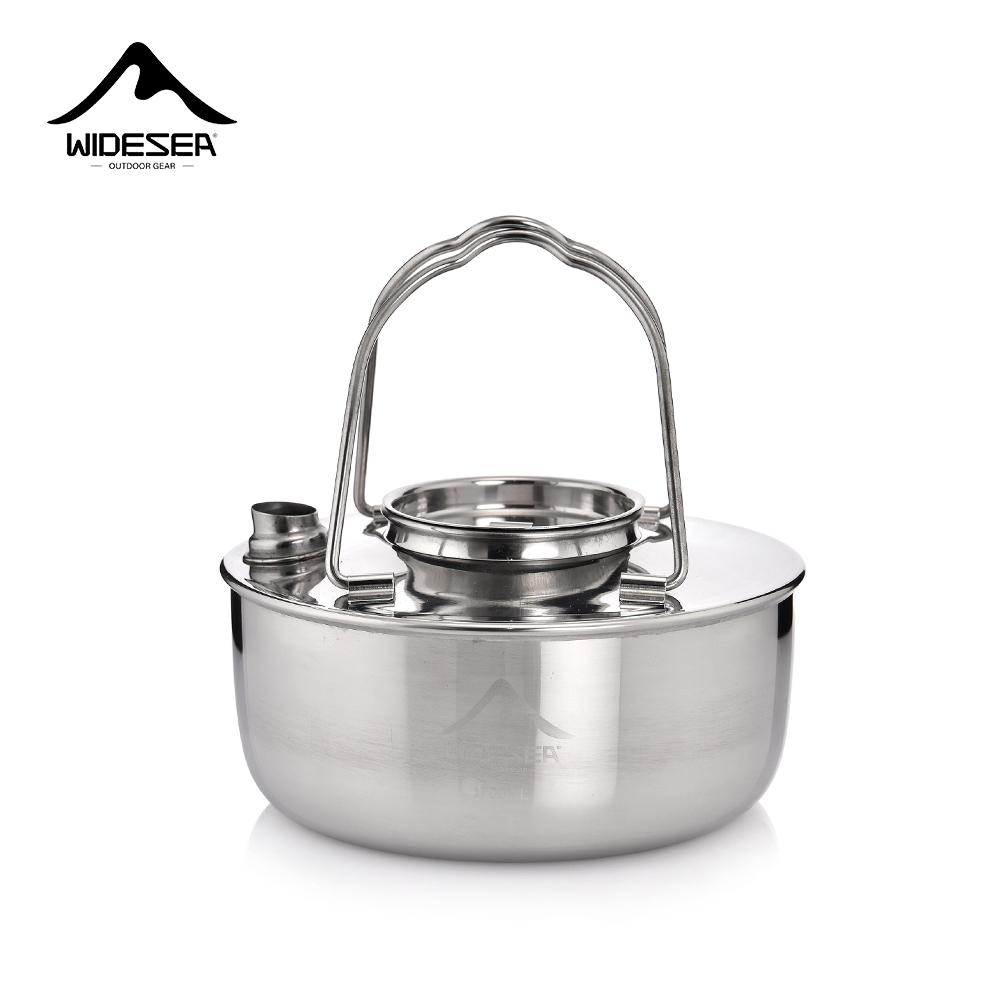 Widesea Camping Outdoor 1.7L S - Camping Cooking Kettle recensie en prijs