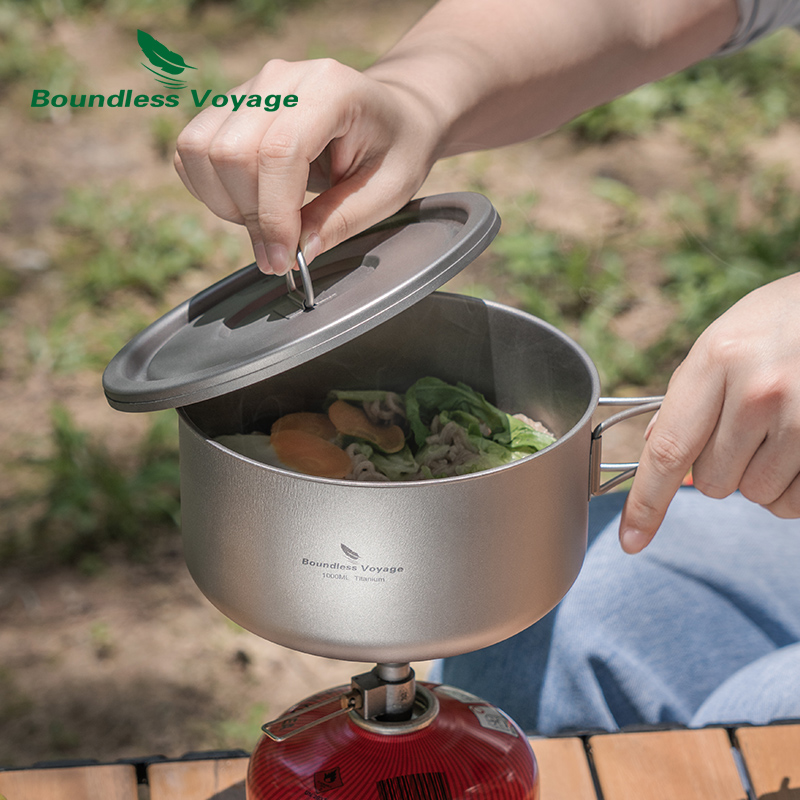 Boundless Voyage Titanium Camp - Camping Cooking Lightweight recensie en prijs