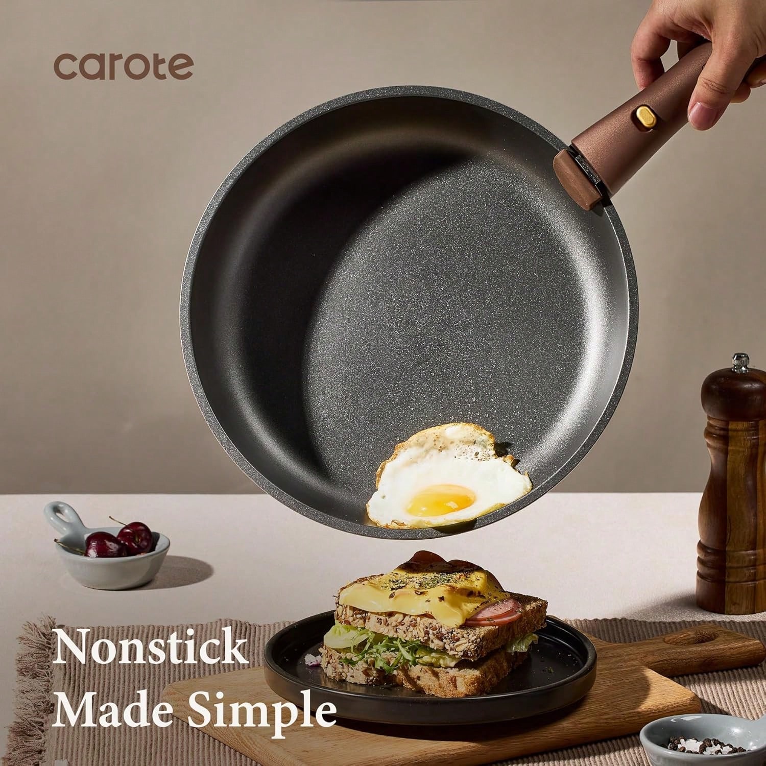 CAROTE 25-delige pannenset met - Camping Cooking Set Detachable Handle recensie en prijs
