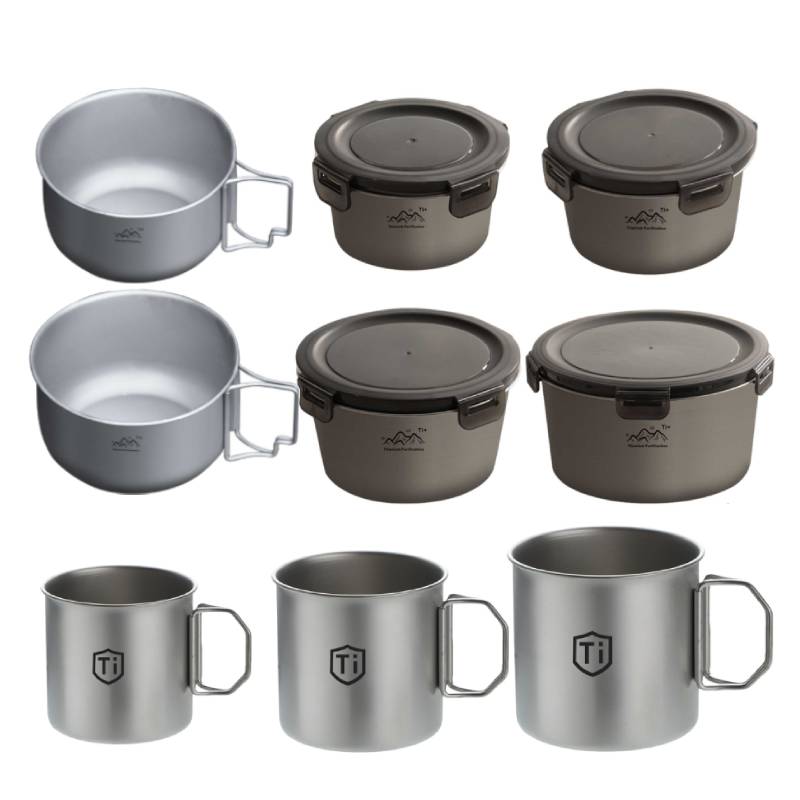 Backpacken Kamperen Kookgerei  - Camping Cooking Mess Kit recensie en prijs