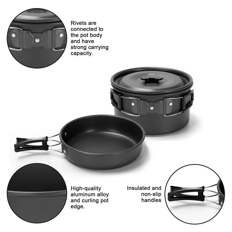 Camping kookset, outdoor kooku - Camping Cooking All In One recensie en prijs