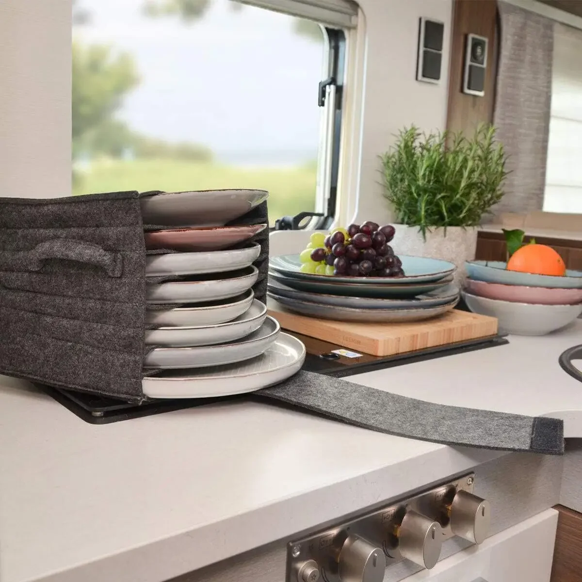 1 stuk vilten bord, schaal, be - Camping Cooking Utensil Holder recensie en prijs