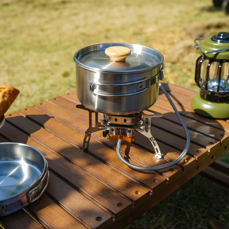 Opvouwbare pannenset voor buit - Camping Cooking Kit Box recensie en prijs