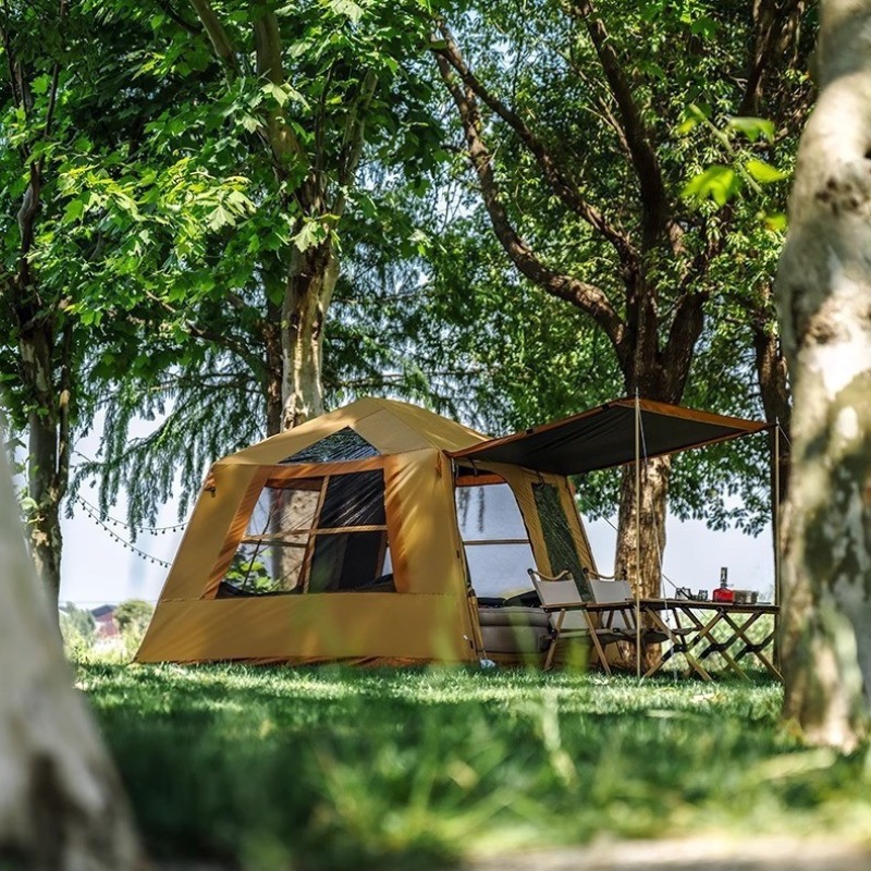 One-touch opblaasbare toeriste - Camping Cooking Tent recensie en prijs