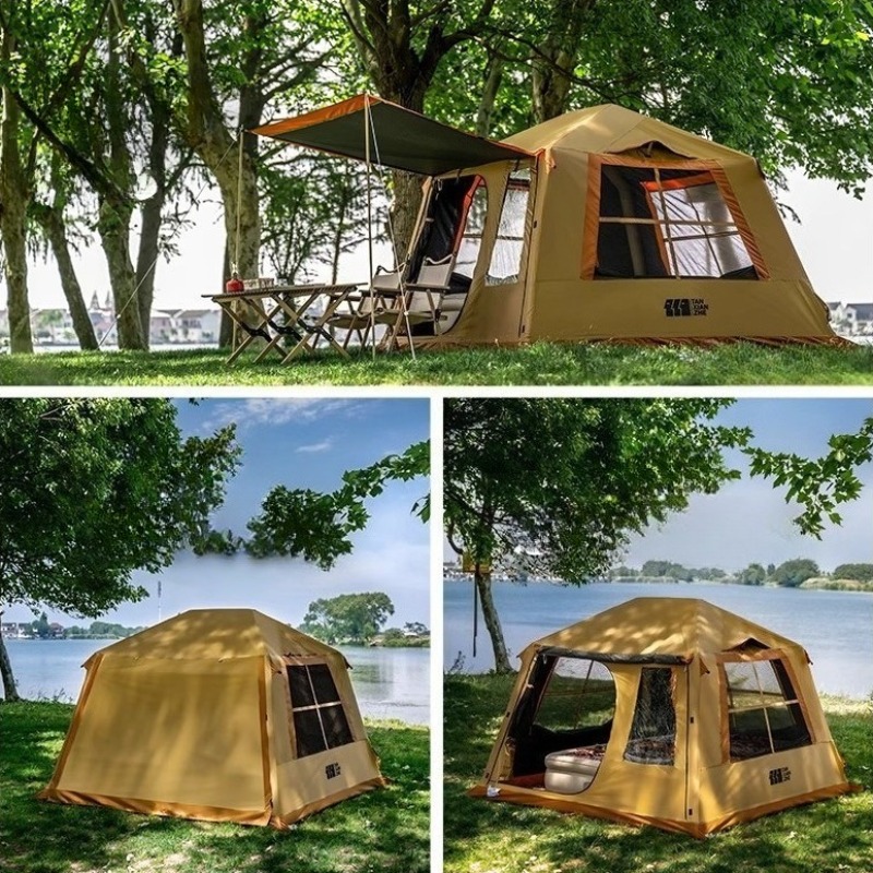 One-touch opblaasbare toeriste - Camping Cooking Tent recensie en prijs